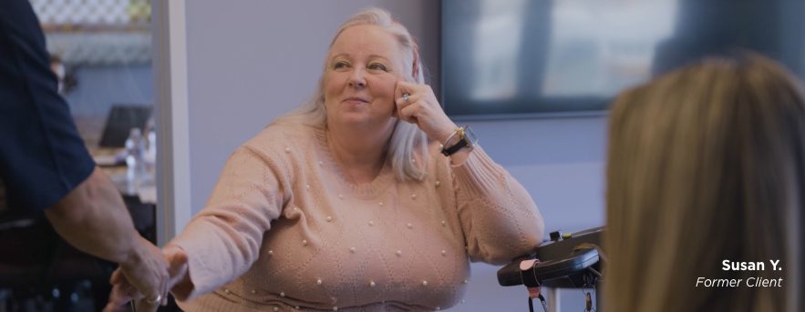 Former James Scott Farrin law firm client Susan Y.
