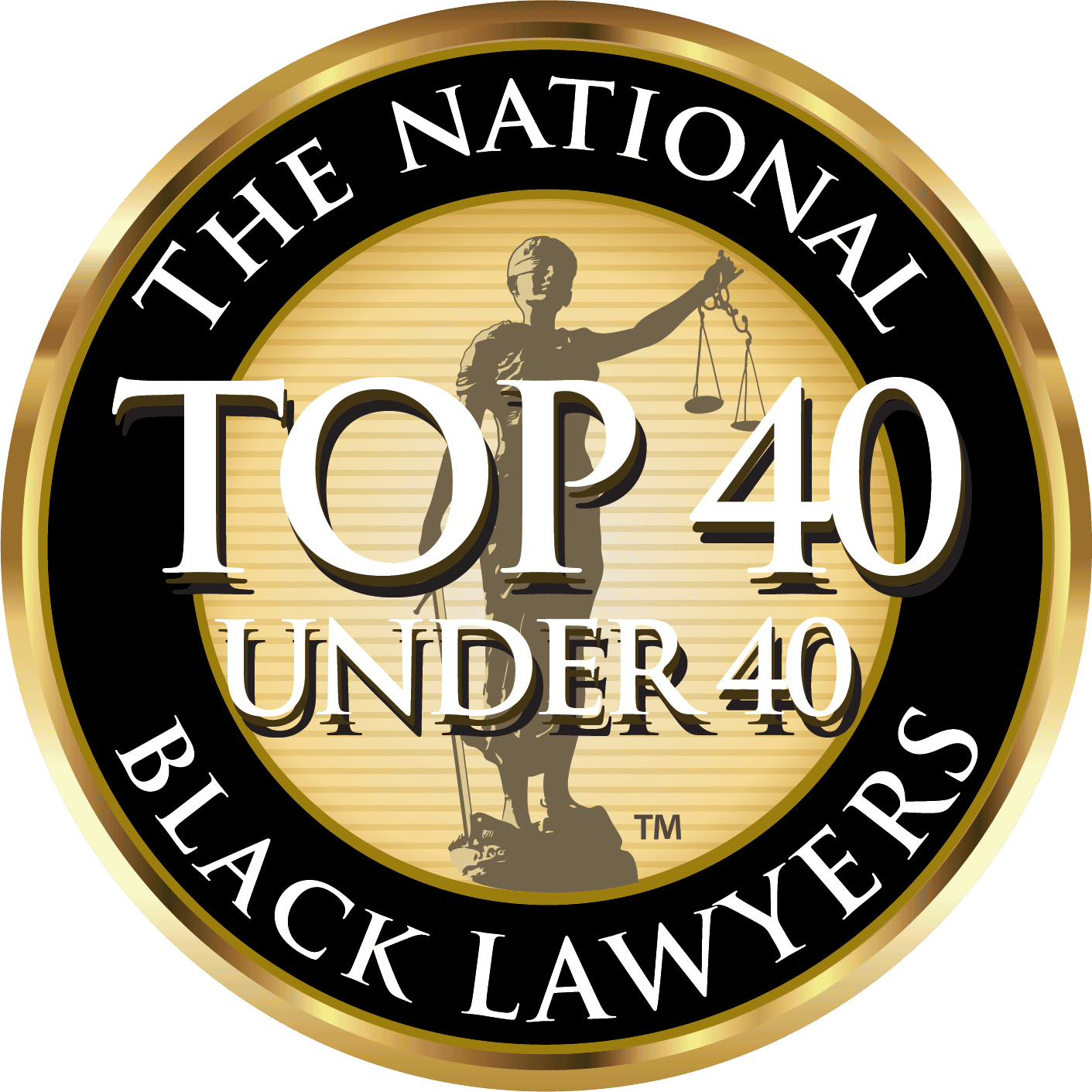 2024 National Black Lawyers Top 40 Under 40 Logo