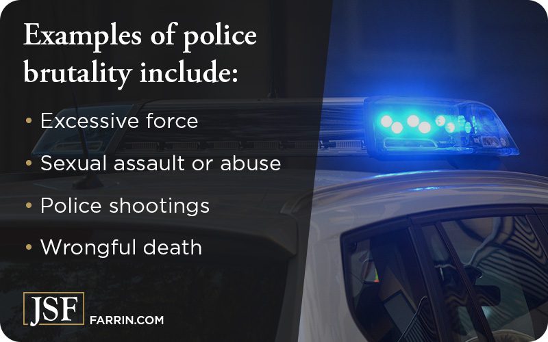 Bright blue lights of a police car glowing in the night.